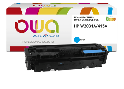OWA Reman Cyan Toner, HP 415A, W2031A